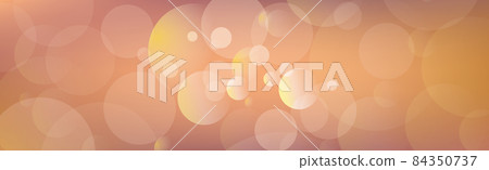 Abstract multicolored blurred bokeh on red background - Vector 84350737