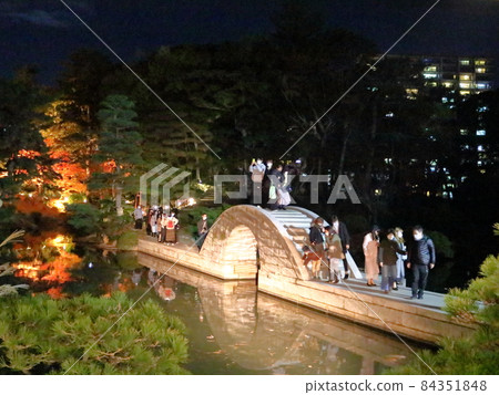 Hiroshima Shukkeien Momiji Festival Illuminated Hiroshima Shukkeien Momiji Festival Illuminated 84351848