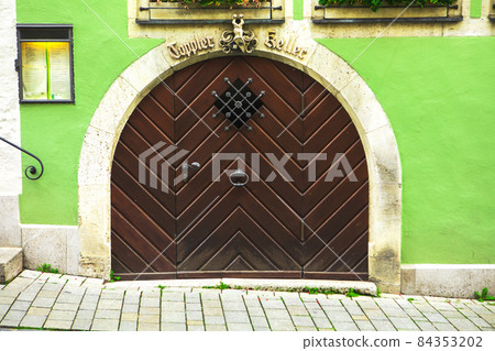 Germany, Rothenburg, fairy tale town, gate, ドイツ, ローテンブルク, おとぎ话の町, gate, fairy tale town, 84353202