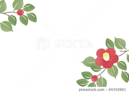 山茶花框架 84358901