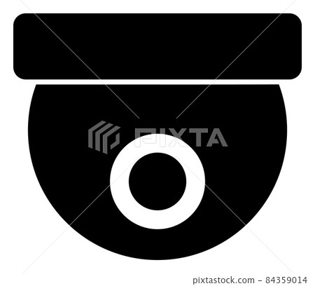 Raster CCTV Camera Icon Illustration-插圖素材 [84359014] - PIXTA圖庫