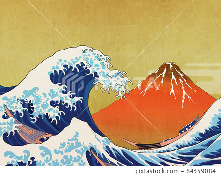 Mt. Fuji Aranami Ukiyo-e Mt. Fuji Aranami Ukiyo-e 84359084