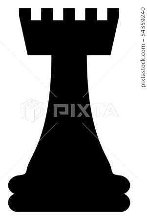 Raster Chess Queen Icon Illustration 84359240