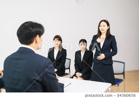 Corporate interview / job hunting (tension) Corporate interview / job hunting (tension) 84360656
