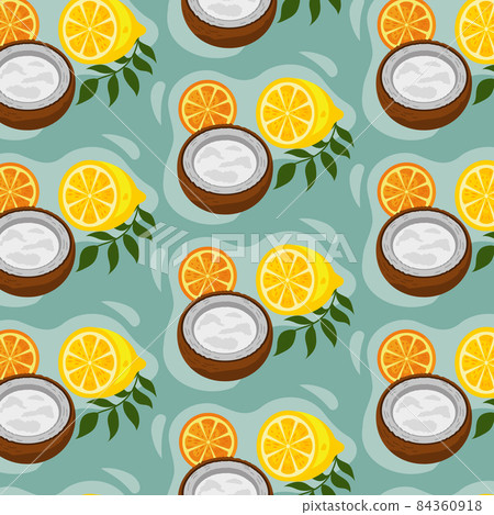Pattern web pattern coconut background texture - Vector Pattern web pattern coconut background texture - Vector 84360918