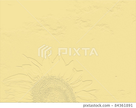 Image of sunflower photo with texture - Stock Illustration [84361891 ...