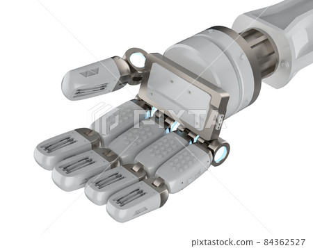 Cyborg hand open or extend Cyborg hand open or extend 84362527