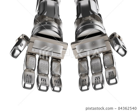 Cyborg hand open or extend Cyborg hand open or extend 84362540