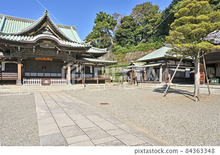 Ikegami walk: Daibo Hongyoji main hall precincts Ikegami walk: Daibo Hongyoji main hall precincts 84363348