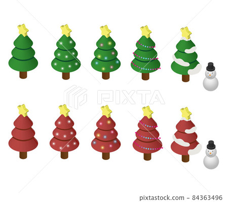 Three-dimensional Christmas tree Three-dimensional Christmas tree 84363496