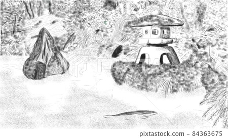 The beauty of the Japanese garden The beauty of the Japanese garden 84363675
