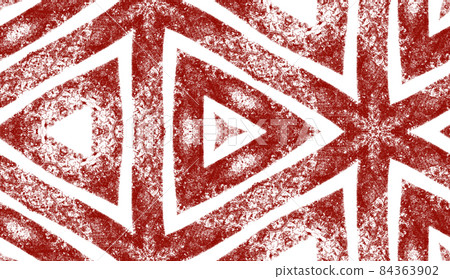 Tiled watercolor pattern. Maroon symmetrical kaleidoscope background. Hand painted tiled watercolor seamless. Textile ready pleasant print, swimwear fabric, wallpaper, wrapping. Tiled watercolor pattern. Maroon symmetrical kaleidoscope background. Hand painted tiled watercolor seamless. Textile ready pleasant print, swimwear fabric, wallpaper, wrapping. 84363902
