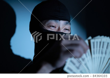 數一數一團可用於犯罪形象的歹徒形象 84364103