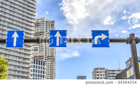 東京中央區城市景觀路標 84364254