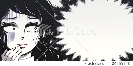 卡通風格，震撼少女banner 84365168