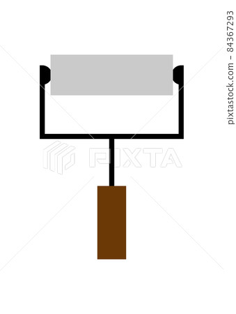 Carpet roller illustration Carpet roller illustration 84367293