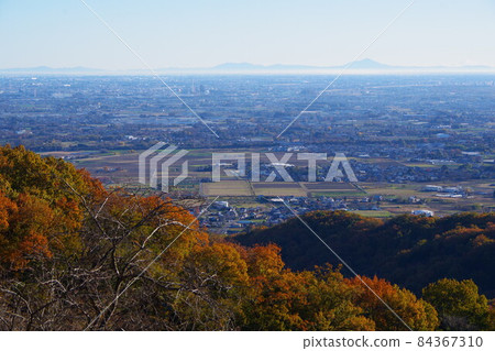 從埼玉縣寄居町和深谷市的金月堂眺望 從埼玉縣寄居町和深谷市的金月堂眺望 84367310