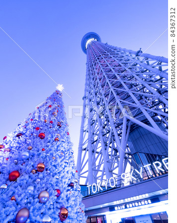聖誕節東京天空樹 聖誕節東京天空樹 84367312