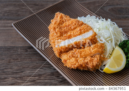 里脊肉排套餐圖片特寫素材 84367951