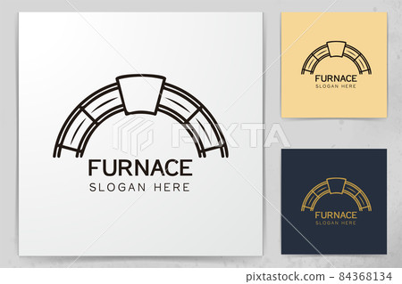 red brick, furnace logo design inspiration red brick, furnace logo design inspiration 84368134