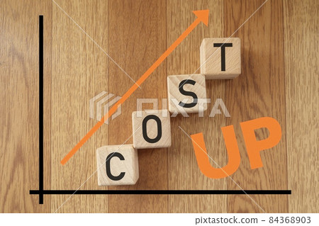Image of cost increase 84368903