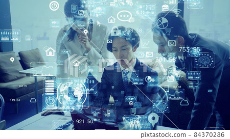 Business and data analysis Management strategy 84370286