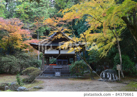 The Jokēen Garden of Kamigamo Shrine, which was worshiped in the early morning of Kinshu in 2021, is refreshing. The Jokēen Garden of Kamigamo Shrine, which was worshiped in the early morning of Kinshu in 2021, is refreshing. 84370661