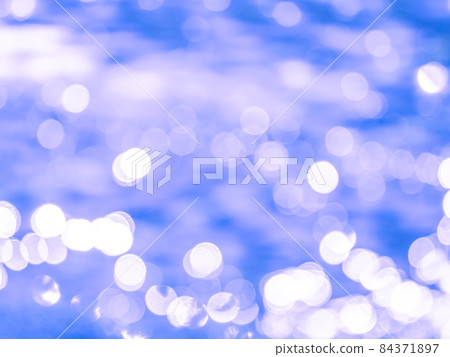 Background material polka dot reflection blue system Background material polka dot reflection blue system 84371897