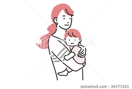 Mom and baby Mom and baby 84373383