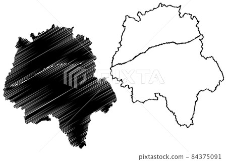 Indre-et-Loire Department (France, French Republic, Centre-Val de Loire region) map vector illustration, scribble sketch Indre et Loire map Indre-et-Loire Department (France, French Republic, Centre-Val de Loire region) map vector illustration, scribble sketch Indre et Loire map 84375091