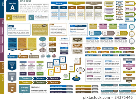 目錄傳單標題材料集 84375446