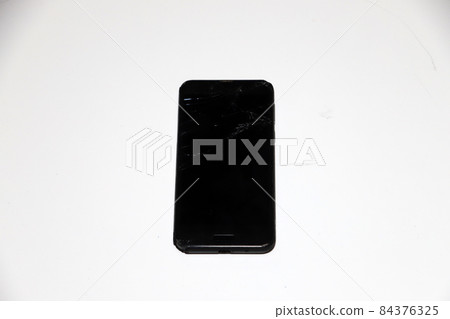Screen of broken smartphone Screen of broken smartphone 84376325