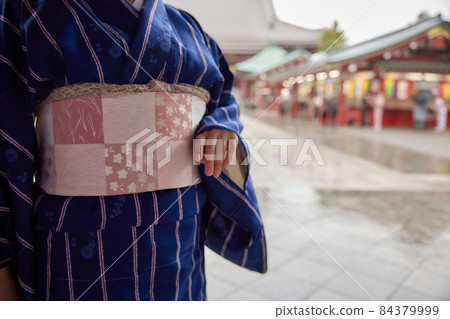 Kimono women's obi close-up 84379999