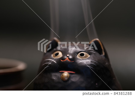 貓香爐5個 84381288