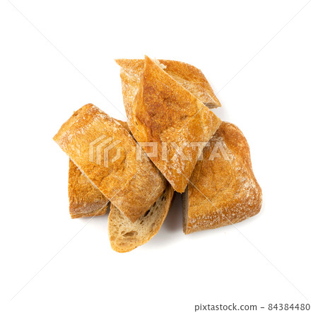 Ciabatta Bread Isolated Ciabatta Bread Isolated 84384480
