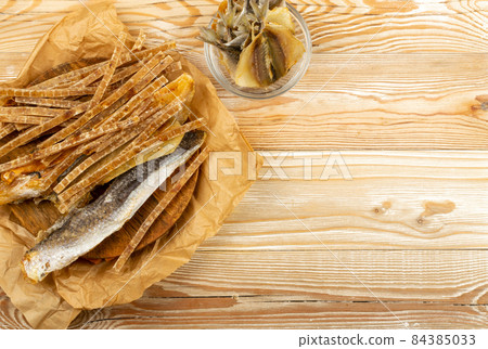 Dried Fish, Dry Salted Seafood Snack, Stockfish, Beer Snacks Dried Fish, Dry Salted Seafood Snack, Stockfish, Beer Snacks 84385033