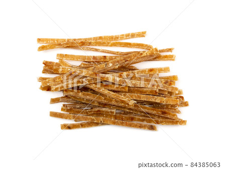 Dried Fish Isolated, Dry Salted Seafood Snack, Stockfish, Beer Snacks Dried Fish Isolated, Dry Salted Seafood Snack, Stockfish, Beer Snacks 84385063
