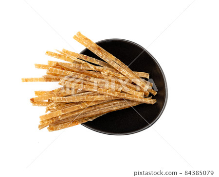 Dried Fish Isolated, Dry Salted Seafood Snack, Stockfish, Beer Snacks Dried Fish Isolated, Dry Salted Seafood Snack, Stockfish, Beer Snacks 84385079
