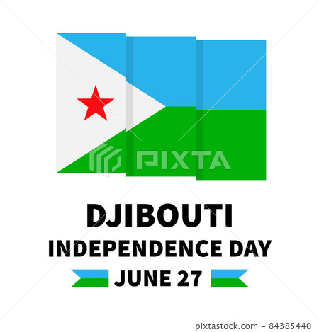Djibouti Independence Day typography poster. National holiday celebrated on June 27. Vector template for banner, greeting card, flyer, etc Djibouti Independence Day typography poster. National holiday celebrated on June 27. Vector template for banner, greeting card, flyer, etc 84385440