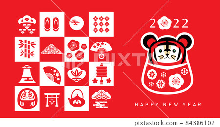 2022 Japanese new year banner 47 2022 Japanese new year banner 47 84386102