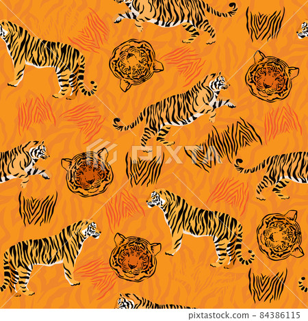 Tiger pattern 110 84386115