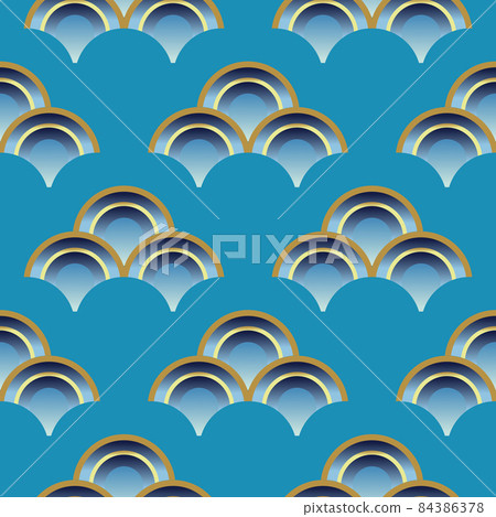 Sea japanese pattern 4 Sea japanese pattern 4 84386378