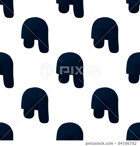 Illustration on theme pattern winter hats beanie Illustration on theme pattern winter hats beanie 84386782