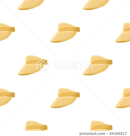 Illustration on theme colored pattern hats visor Illustration on theme colored pattern hats visor 84386817