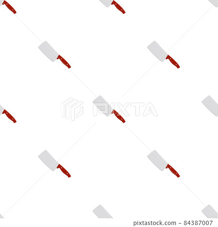 Illustration on theme pattern steel axes with wooden handle 84387007