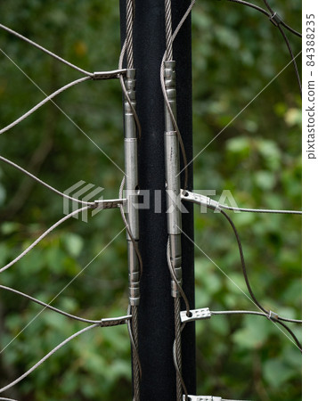 Stainless steel turn buckle and steel wire cable rope connection Stainless steel turn buckle and steel wire cable rope connection 84388235