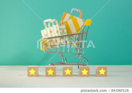 5 grades of internet shopping (stars) 5 grades of internet shopping (stars) 84390526