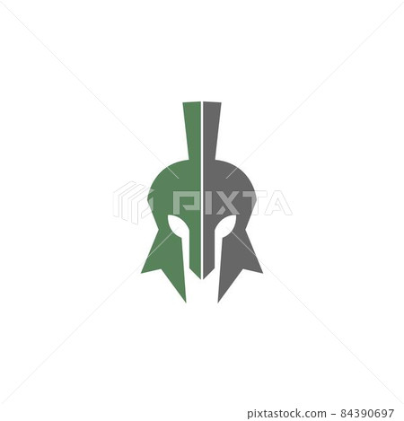 Gladiator,Spartan icon logo design vector Gladiator,Spartan icon logo design vector 84390697