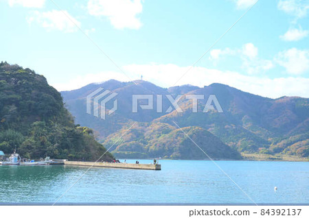 Angler breakwater sea mountain Angler breakwater sea mountain 84392137