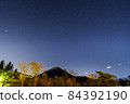 富士山和星空 84392190